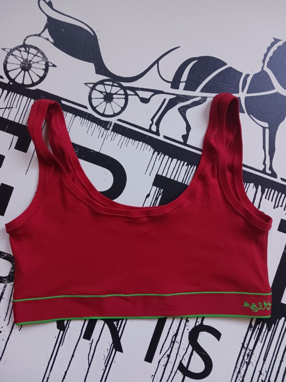 Bottega Veneta Skin Red Bra Size L - Picture 1 of 11